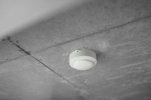 smoke alarm beeping